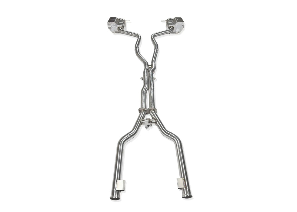 Mercedes-Benz W205 C63 / C63S Racing Valved Exhaust System - Yonristic Performance
