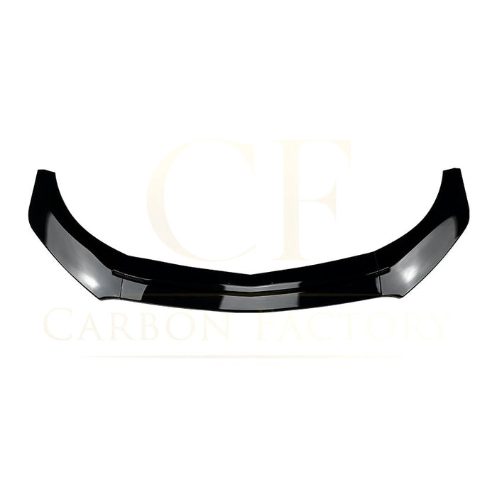 V Style (3 pcs) Gloss Black Front Splitter for Mercedes Benz W176 A Class AMG 13-18