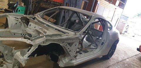 JP Cages - TOYOTA GT86 DIY WELD IN MULTIPOINT CAGE KIT