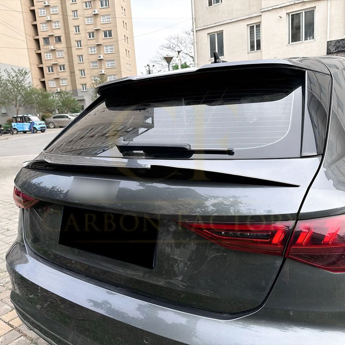 Gloss Black Mid Spoiler for Audi A3 S3 RS3 8Y Sportback 20-Present