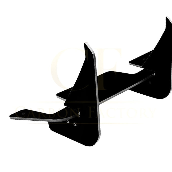 V Style Gloss Black Rear Diffuser for Mercedes Benz W176 A45 13-18