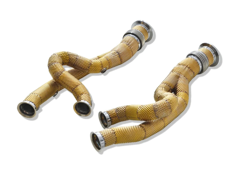 Yonristic Revuelto F1 race headers - primary tube TIG welding detail