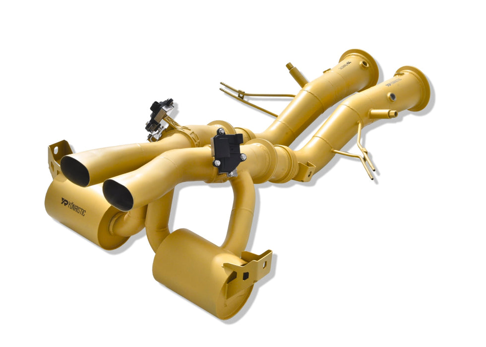 Lamborghini Temerario VANTA Edition exhaust - gold Cerakote finish