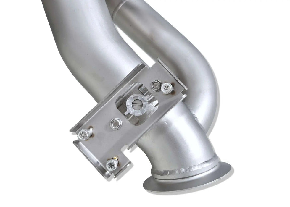 Yonristic Revuelto F1 valved exhaust package - hardware detail