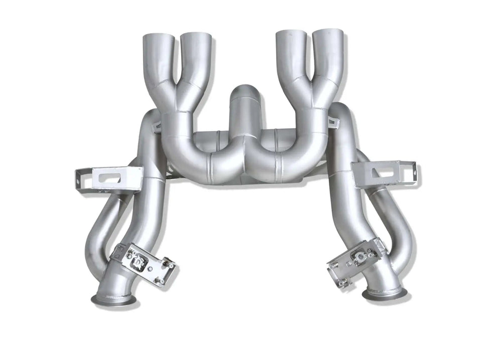 Yonristic Revuelto F1 valved exhaust package - piping detail