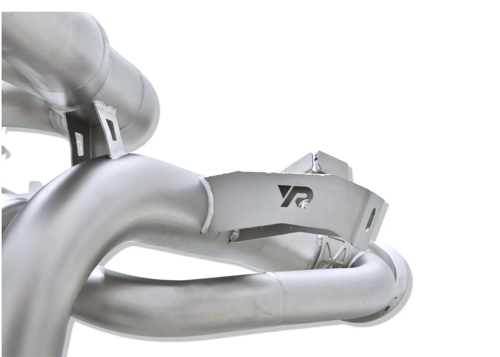 Yonristic Revuelto F1 valved exhaust package - factory valve bracket detail