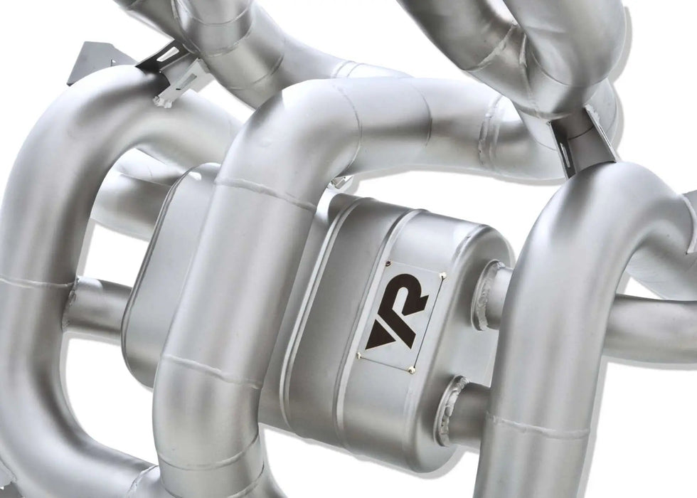 Yonristic Revuelto F1 valved exhaust package - rear section detail