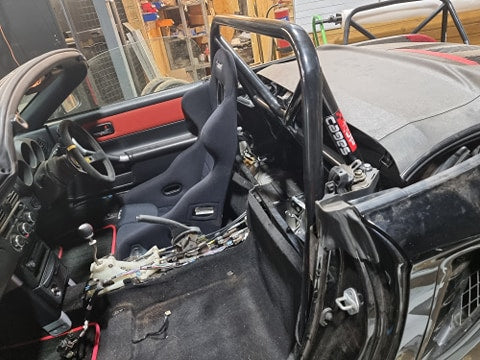 JP Cages - MK3 Toyota MR2 Half Cage - Soft top