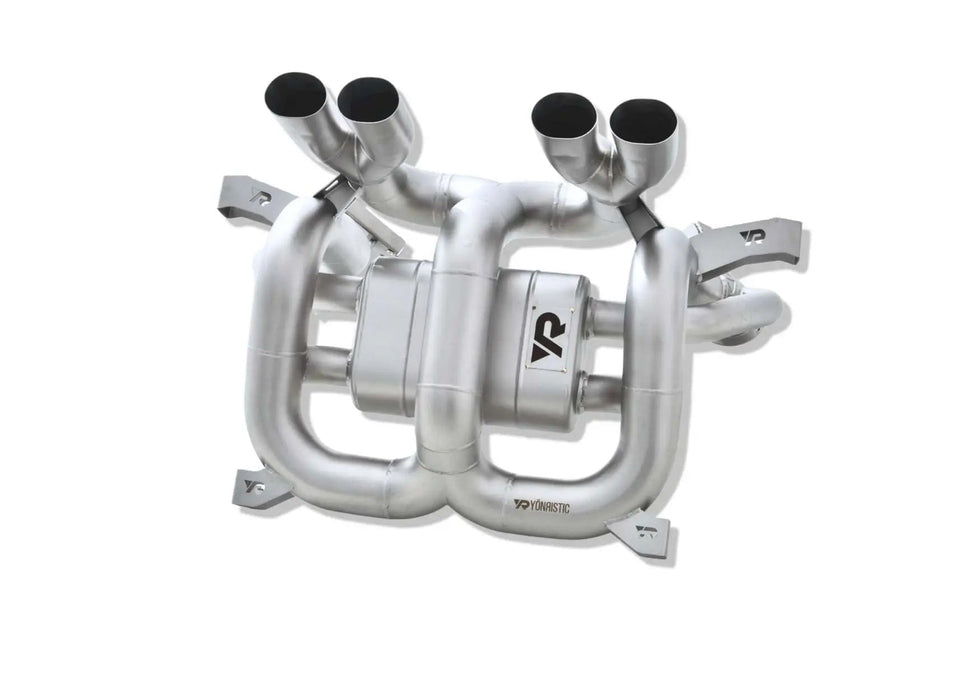 Yonristic Revuelto F1 valved exhaust package - tip and diffuser alignment