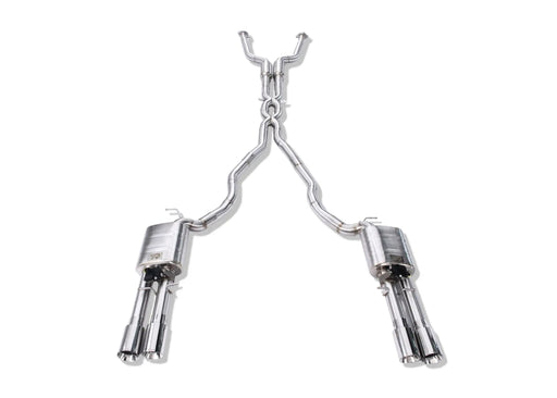 BMW E60 M5 E63 M6 Performance Exhaust System Double X-Pipe - Yonristic Performance