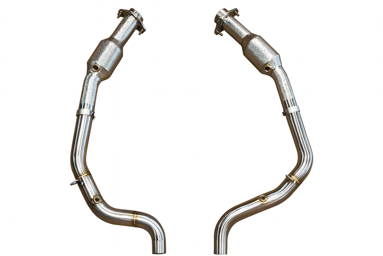 Range Rover Free Flow Front Pipes 200 Cell 2014-2022 - Valvetronic Exhausts