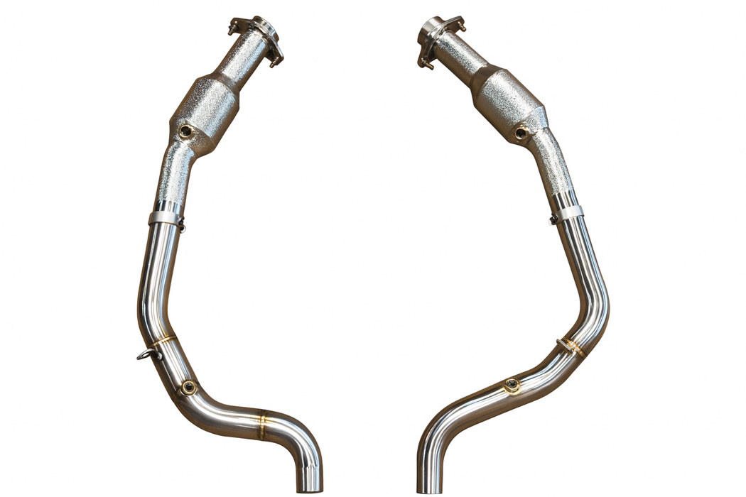 Range Rover Free Flow Front Pipes 200 Cell 2014-2022