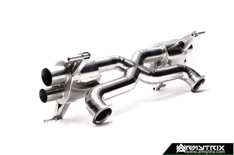 Système d'échappement Valvetronic Armytrix pour Audi R8 MKI Facelift V8 4.2 FSI Coupé/Spider (2013-2015)
