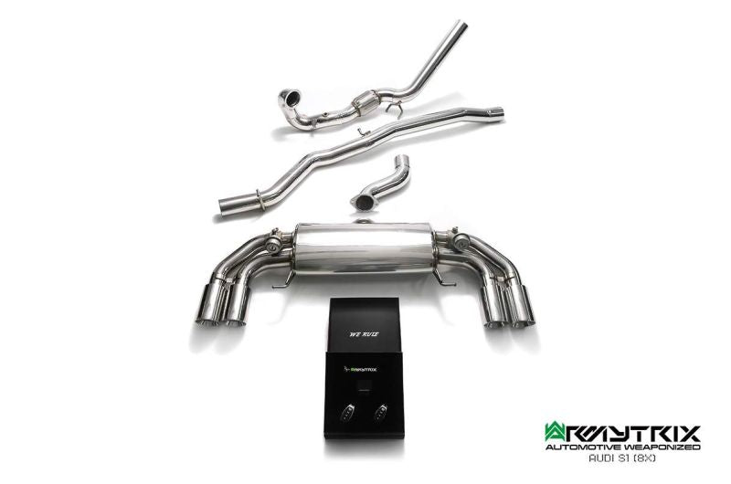 Audi S1 8X 2.0 Hatchback/ Sportback 2014-2018 - Valvetronic Exhaust System - Armytrix Exhausts