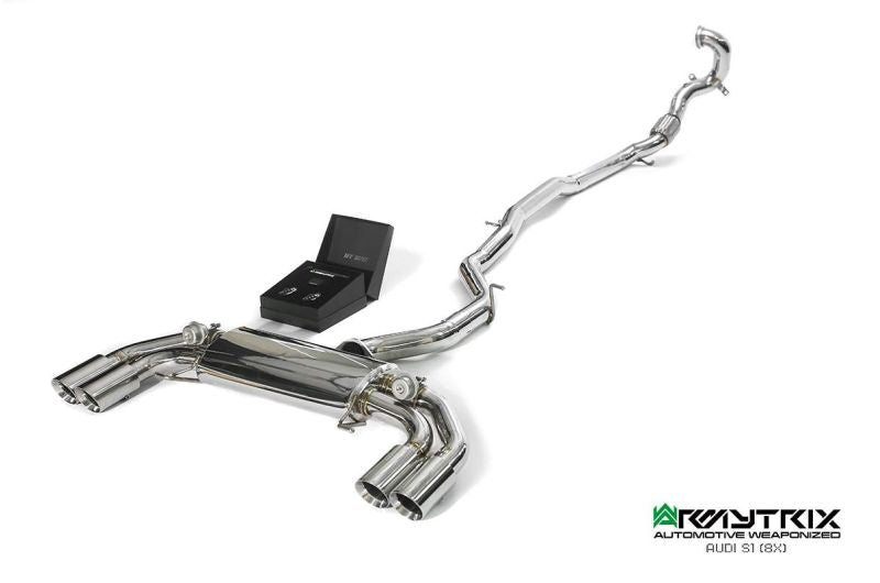 Audi S1 8X 2.0 Hatchback/ Sportback 2014-2018 - Valvetronic Exhaust System - Armytrix Exhausts