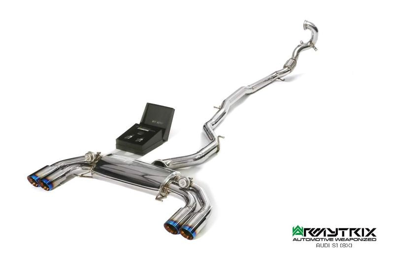 Audi S1 8X 2.0 Hatchback/ Sportback 2014-2018 - Valvetronic Exhaust System - Armytrix Exhausts