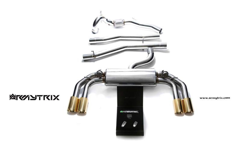 Audi S3 8V Sportback 2013-2020 - Valvetronic Exhaust System - Armytrix Exhausts