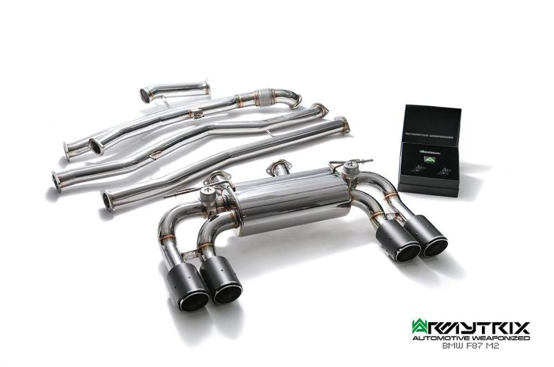 BMW F87 M2 (2016-2018) - Valvetronic Exhaust System - Armytrix Exhausts