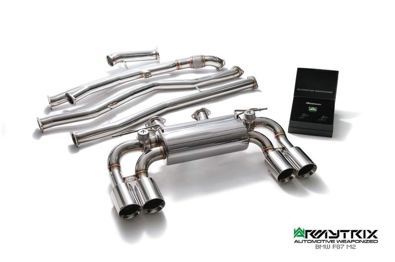 BMW F87 M2 (2016-2018) - Valvetronic Exhaust System - Armytrix Exhausts