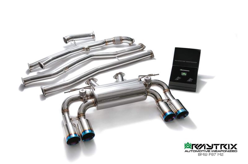 BMW F87 M2 (2016-2018) - Valvetronic Exhaust System - Armytrix Exhausts