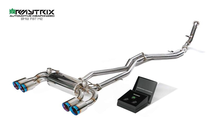 BMW F87 M2 (2016-2018) - Valvetronic Exhaust System - Armytrix Exhausts