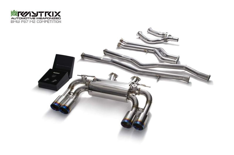 BMW F87 M2 Competition (2019-2022) - Valvetronic Exhaust System - Armytrix Exhausts