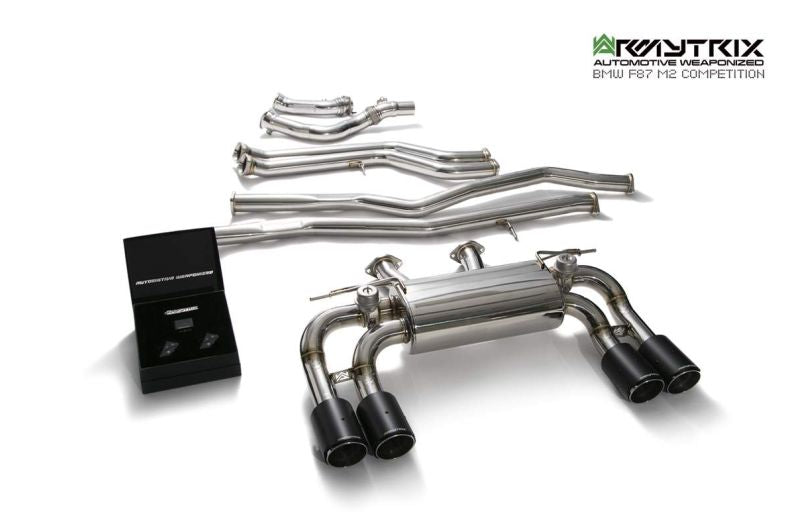 BMW F87 M2 Competition (2019-2022) - Valvetronic Exhaust System - Armytrix Exhausts