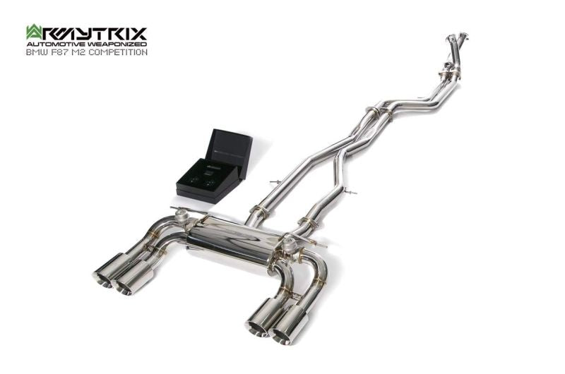 BMW F87 M2 Competition (2019-2022) - Valvetronic Exhaust System - Armytrix Exhausts