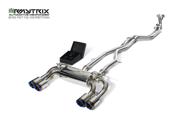 BMW F87 M2 Competition (2019-2022) - Valvetronic Exhaust System - Armytrix Exhausts
