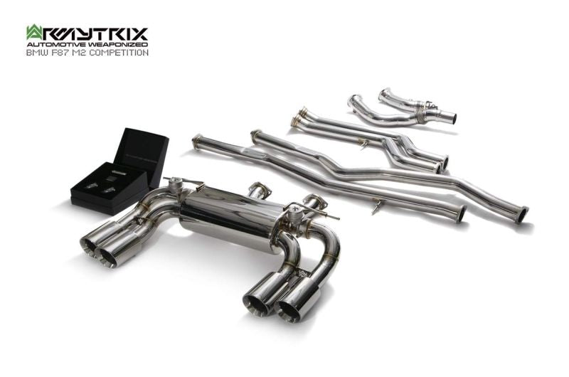 BMW F87 M2 Competition (2019-2022) - Valvetronic Exhaust System - Armytrix Exhausts
