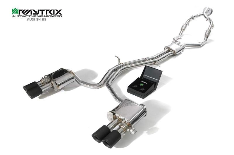Audi S4 B9 3.0 TFSI Non-OPF (2017-present) - Valvetronic Exhaust System - Armytrix Exhausts
