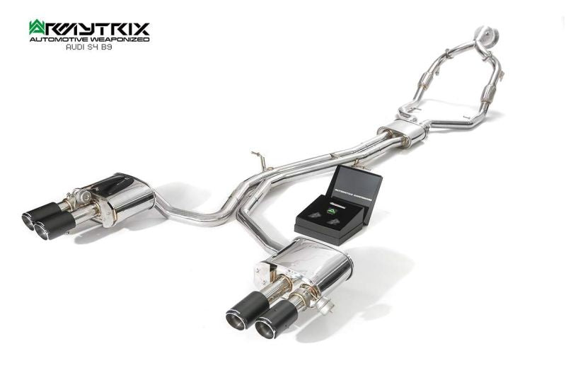 Audi S4 B9 3.0 TFSI Non-OPF (2017-present) - Valvetronic Exhaust System - Armytrix Exhausts