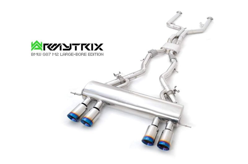 BMW G87 M2 (2023-Present) - Valvetronic Exhaust System - Armytrix Exhausts
