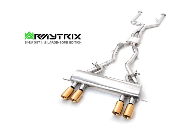 BMW G87 M2 (2023-Present) - Valvetronic Exhaust System - Armytrix Exhausts