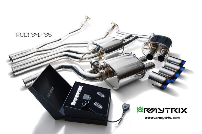 Audi S5 B8 4.2 V8 FSI Coupe (2007-2012) - Valvetronic Exhaust System - Armytrix Exhausts