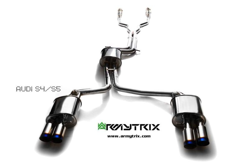Audi S5 B8 4.2 V8 FSI Coupe (2007-2012) - Valvetronic Exhaust System - Armytrix Exhausts