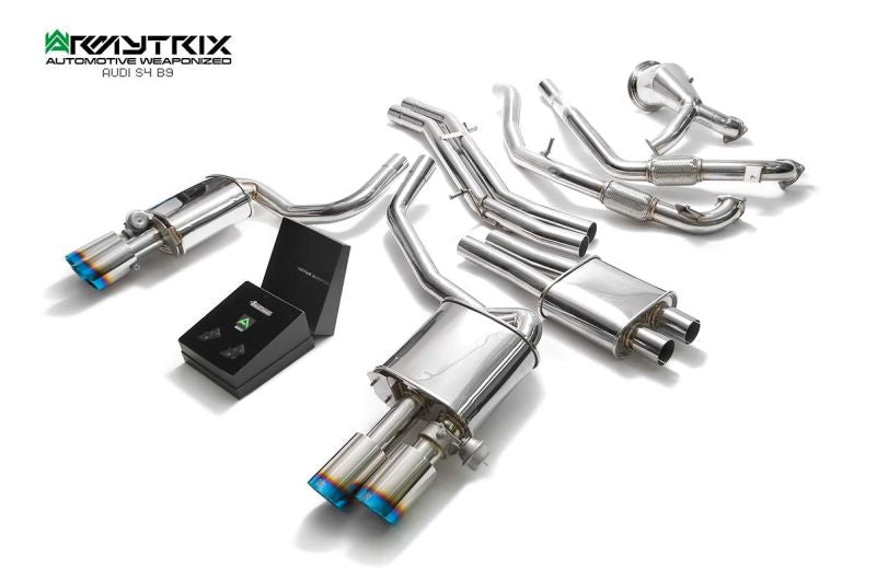 Audi S5 B9 3.0 TFSI Coupe Non-OPF (2017-present) - Valvetronic Exhaust System - Armytrix Exhausts