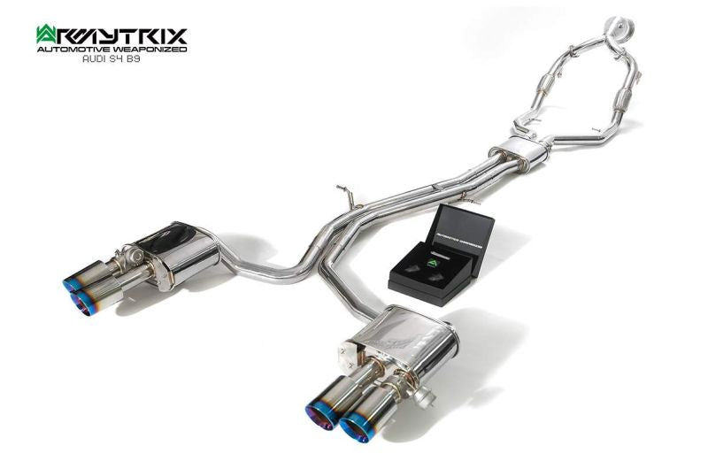 Audi S5 B9 3.0 TFSI Coupe Non-OPF (2017-present) - Valvetronic Exhaust System - Armytrix Exhausts