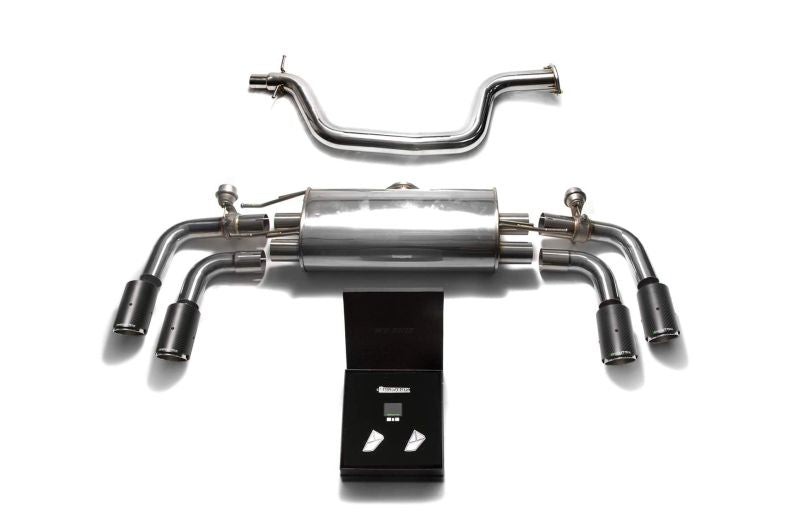 Audi TT 8J MK2 2WD 1.8/2.0 TFSI Coupe (2006-2014) - Valvetronic Exhaust System - Armytrix Exhausts