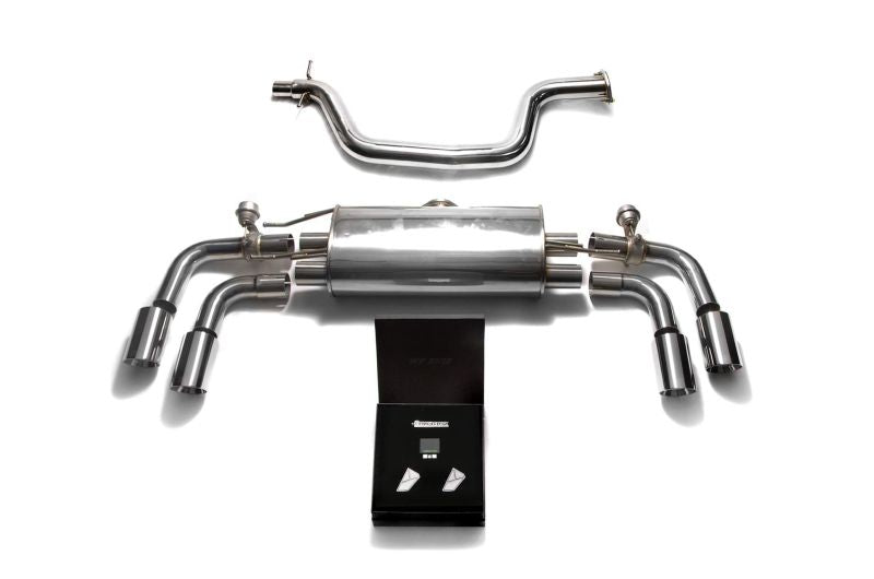 Audi TT 8J MK2 2WD 1.8/2.0 TFSI Coupe (2006-2014) - Valvetronic Exhaust System - Armytrix Exhausts