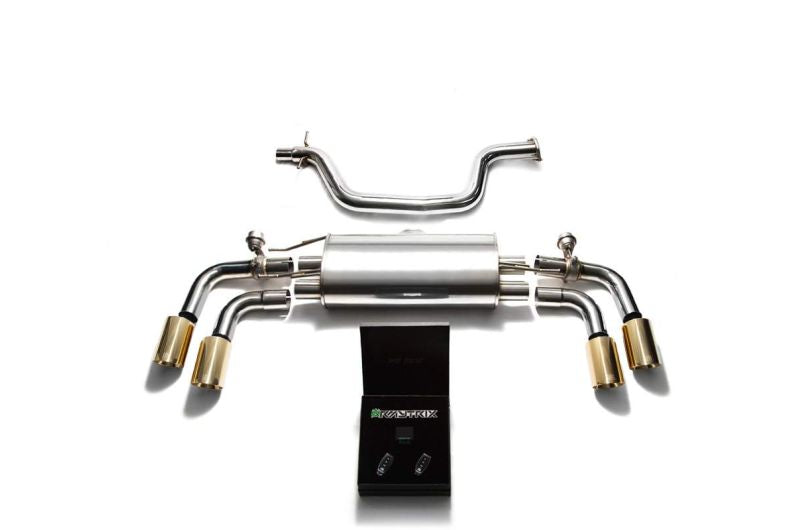 Audi TT 8J MK2 2WD 1.8/2.0 TFSI Coupe (2006-2014) - Valvetronic Exhaust System - Armytrix Exhausts
