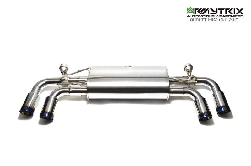 Audi TT 8J MK2 2WD 1.8/2.0 TFSI Coupe (2006-2014) - Valvetronic Exhaust System - Armytrix Exhausts