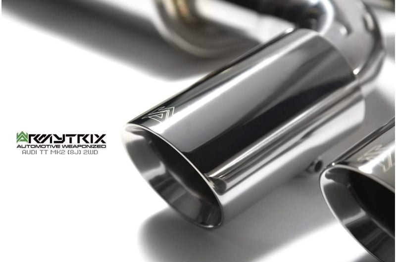 Audi TT 8J MK2 2WD 1.8/2.0 TFSI Coupe (2006-2014) - Valvetronic Exhaust System - Armytrix Exhausts
