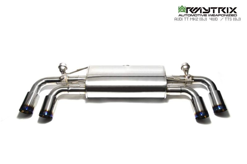 Audi TT 8J MK2 1.8 2.0 TFSI Quattro Coupe (2006-2014) - Valvetronic Exhaust System - Armytrix Exhausts