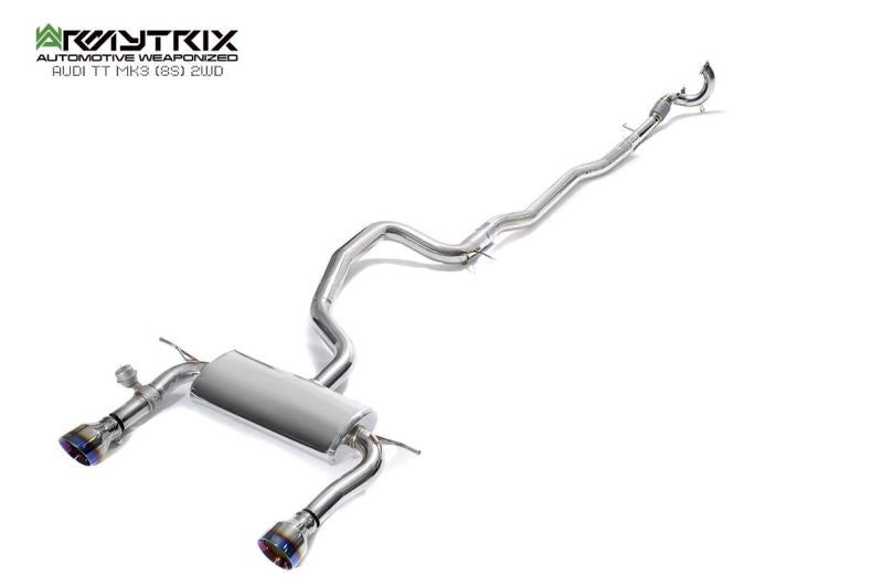 Audi TT 8S MK3 1.8 2.0 TFSI 2WD Coupe (2015-present) - Valvetronic Exhaust System - Armytrix Exhausts