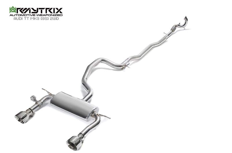 Audi TT 8S MK3 1.8 2.0 TFSI 2WD Coupe (2015-present) - Valvetronic Exhaust System - Armytrix Exhausts