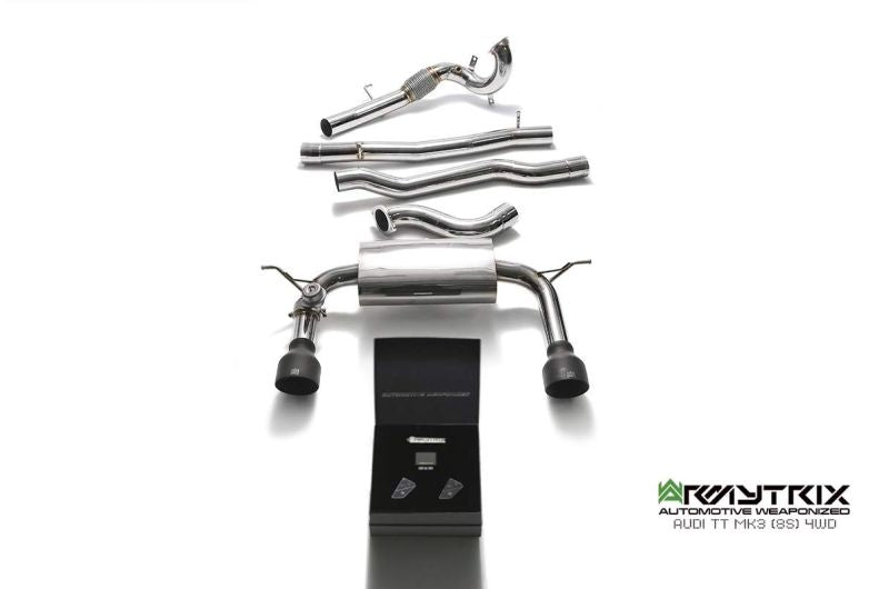 Audi TT 8S MK3 Quattro Coupe (2015-present) - Valvetronic Exhaust System - Armytrix Exhausts