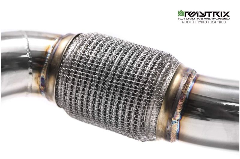 Audi TT 8S MK3 Quattro Coupe (2015-present) - Valvetronic Exhaust System - Armytrix Exhausts