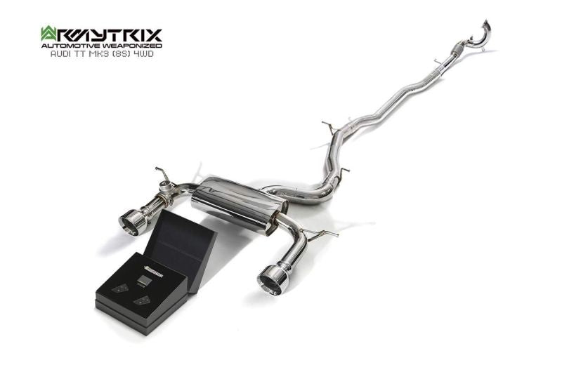Audi TT 8S MK3 Quattro Coupe (2015-present) - Valvetronic Exhaust System - Armytrix Exhausts