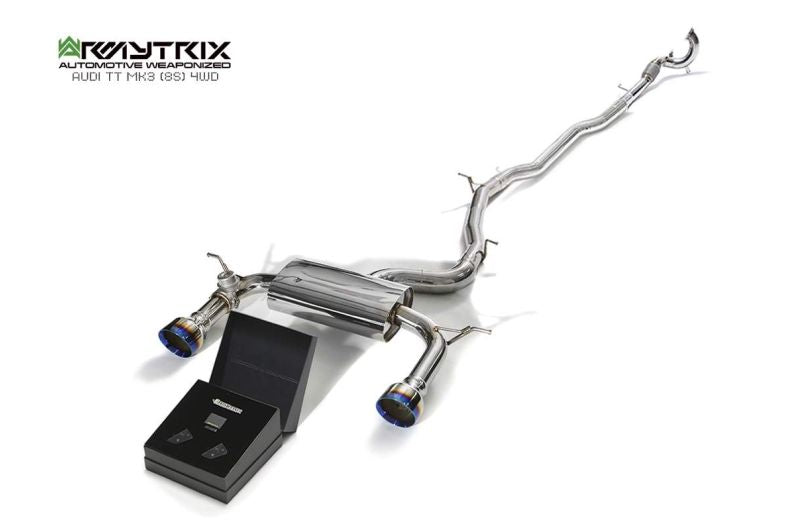 Audi TT 8S MK3 Quattro Coupe (2015-present) - Valvetronic Exhaust System - Armytrix Exhausts